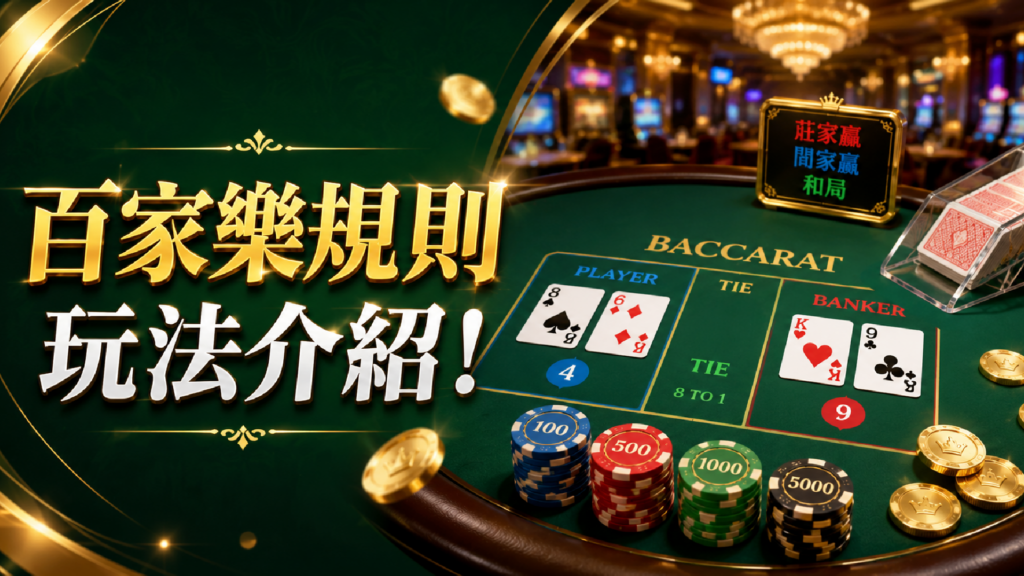 百家樂, 百家樂規則, 百家樂玩法, 百家樂怎麼玩, 線上百家樂