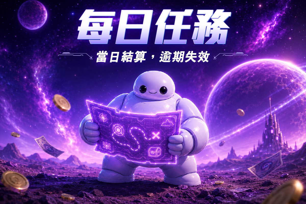 EF易富娛樂城 黃金尋寶隊 每日任務